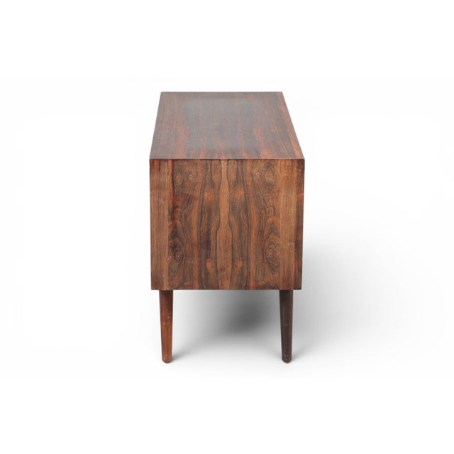Mid 20th Century Johannes Sorth Rosewood Three Drawer Gentleman's Chest For Sale - Image 5 of 5