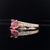 Natural Finely Faceted Quality Tourmaline Rubellite Diamond Ring 6.5 14k Gold 2.45 Tcw Certified $3,700 912289 This is a...