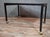 Brown Modern Coffee Table with Wooden Top and Metal Frame, 1970s For Sale - Image 8 of 9