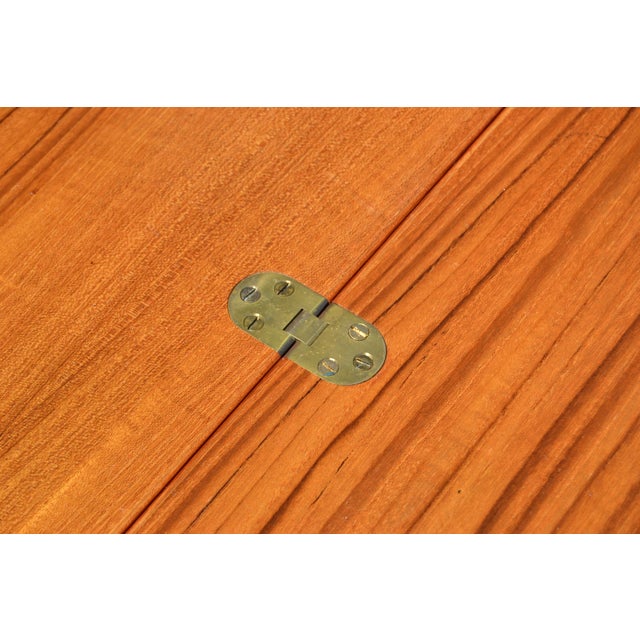 1970 Peter Løvig Nielsen Dansk Design Denmark Teak Flip Top Desk Writing Table For Sale - Image 13 of 16