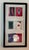 Matisse postcard prints from the Jazz series circa 1947 printed in 1994. Newly matted and framed in a black frame covered...