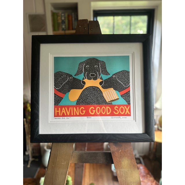 Introduce an iconic piece of American contemporary folk art to your collection with this rare, hand-signed lithograph by...