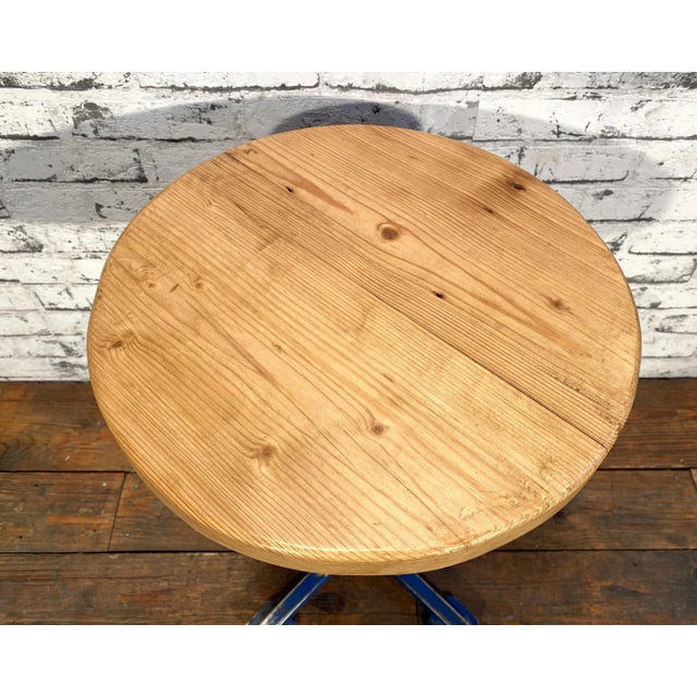 Vintage Industrial Stool, 1960s For Sale - Image 4 of 6