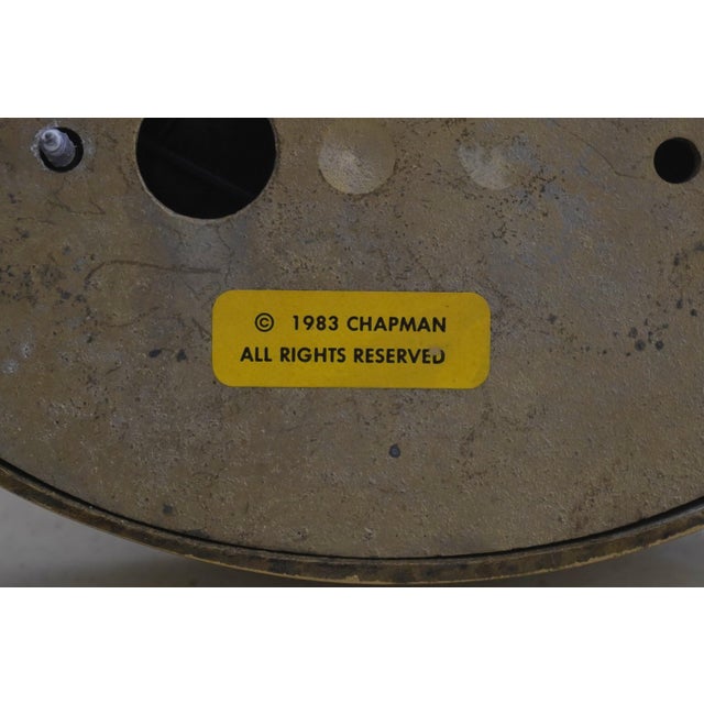 1980s Chapman Brass Swan Electrified Wall Sconces - a Pair For Sale - Image 9 of 9