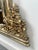 Neoclassical Revival Champagne Gold Large Mirror With Urn and Floral Pediment For Sale - Image 4 of 12