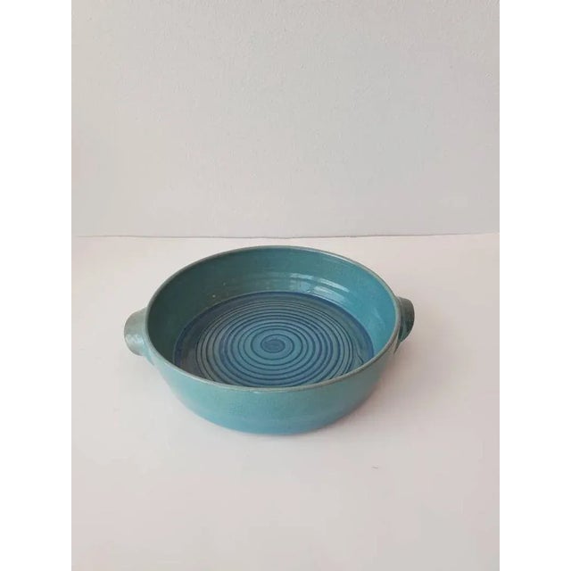 Mid-Century Scheier Signed Pottery Dish For Sale - Image 10 of 11
