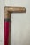 Antique 1800's Victorian Yellow Gold Filled Wood Porcelain Walking Stick Cane For Sale - Image 14 of 17