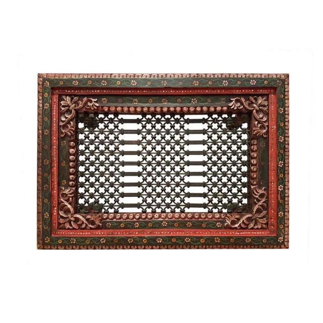 Add a traditional touch to your living room or Den with this Individually crafted & painted multicolor low profile coffee...