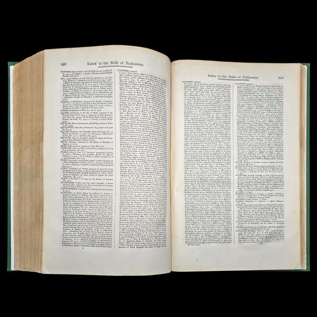 1835's Large Antique Reference Book For Sale - Image 10 of 12
