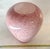 Large 13" Mid-Century Pink & White Spatter Glass Statement Vase For Sale - Image 4 of 9