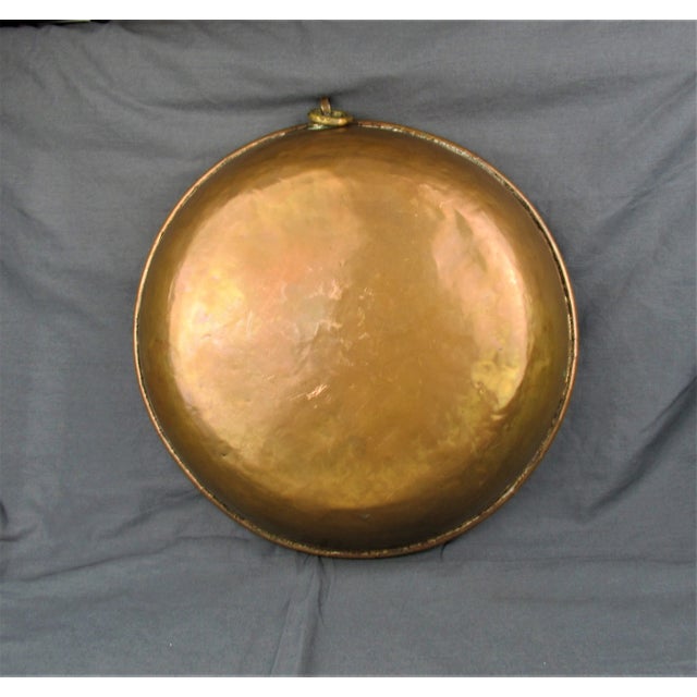 Late 19th Century Round Copper Pot For Sale In San Francisco - Image 6 of 6