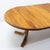 Round Dining Table in Elm from Ebénisterie Seltz, 1980s For Sale - Image 4 of 11