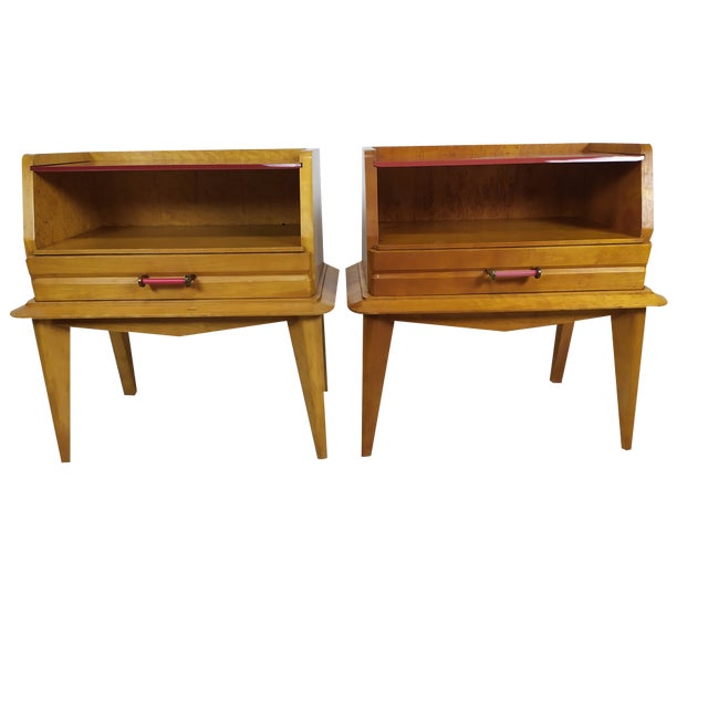 Vintage Chevets, 1950s, Set of 2 For Sale