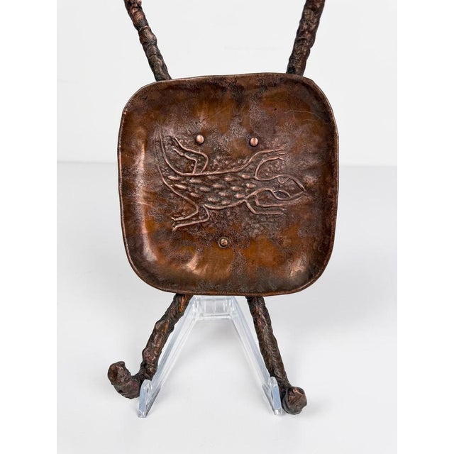 Mid-Century Modern Primitive Sculptural Wall Coat Hooks from Bragalini, 1950s, Set of 2 For Sale - Image 3 of 18