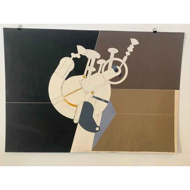 Renato Volpini, Element of Space Machine, 1970s, Mixed Media For Sale - Image 3 of 9