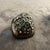 Mid-Century Modern 1950s Costume Jewelry Gilt Metal and Crystals Italian Toppe Clip on Earrings For Sale - Image 3 of 7