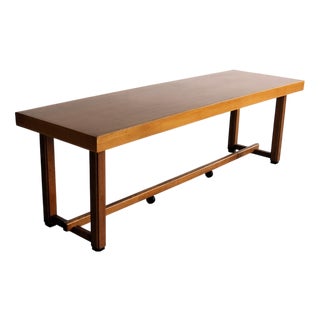 Art Deco Oak Conference Table, 1930s For Sale