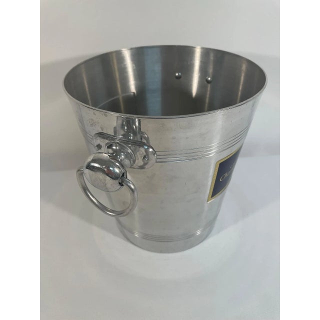 Mid-Century Modern Vintage French "Charles Heidsieck" Champagne Bucket Wine Cooler, Circa 1960s For Sale - Image 3 of 14