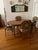 Wood Vintage Dining Set - Includes 4 Chairs For Sale - Image 7 of 7