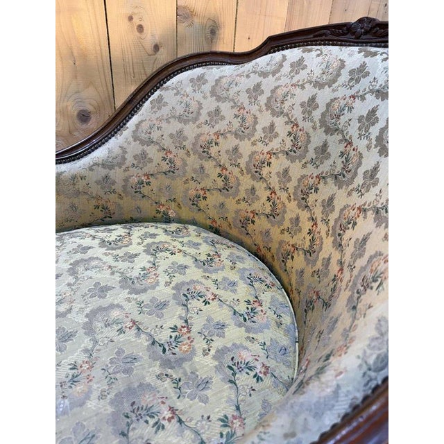 Louis XV Chaise Longue attributed to Nogaret For Sale - Image 9 of 11