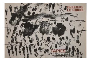 Antoni Tapies - Cover for Derriere Le Miroir - Original Lithograph - 1968