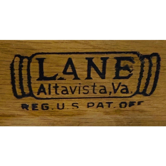 Mid-Century Modern Lane Tuxedo 9-Drawer Walnut Dresser For Sale - Image 11 of 11