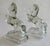 C.1950's Glass Rearing Horse Bookends - Pair For Sale - Image 9 of 11