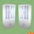 Pair of Blonde Pencil Reed Armoires For Sale In West Palm - Image 6 of 7