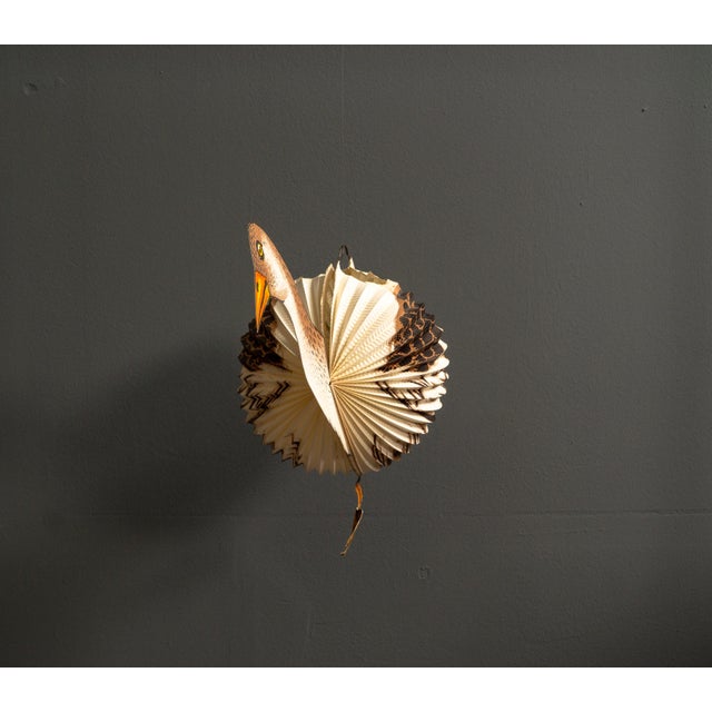 Paper Goose Lantern, West Germany, 1960s For Sale - Image 5 of 14