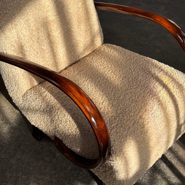 H-410 Armchairs by Jindrich Halabala for Up Závody, 1930s, Set of 2 For Sale - Image 10 of 15