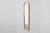 Mid-Century Modern Gold‑toned Arched Wall Mirror from Deknudt, Belgium, 1980s For Sale - Image 3 of 11