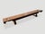 Contemporary Andrianna Shamaris Brutalist Reclaimed Teak Wood Bench For Sale - Image 3 of 18