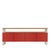 Contemporary Flexor Red Polished-Lacquered Wood and Aluminum Dining Sideboard by Robert Stadler For Sale - Image 3 of 3