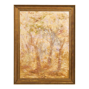 1961 William Grant Sherry Impressionist Oil Painting of Rockport Maine, Signed
