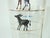 Art Deco Novelty Cocktail Glass With Hand Painted Animal Measurements, c.1930 For Sale - Image 12 of 12