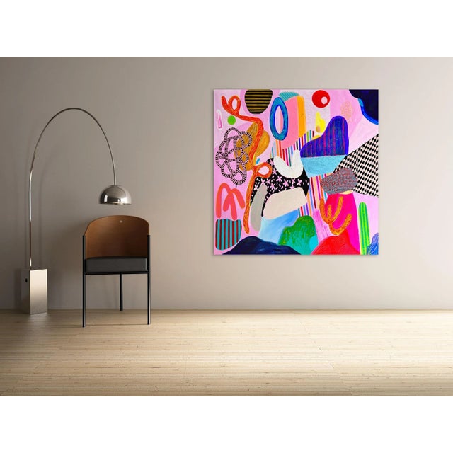 Mixed media - acrylic gouache on cotton canvas Edition: Unique, Unframed. Daniela Marin stands as a pioneering figure in...