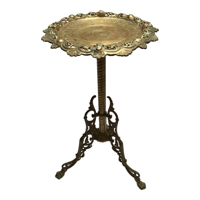 Bradley & Hubbard Brass Plant Stand Chairish