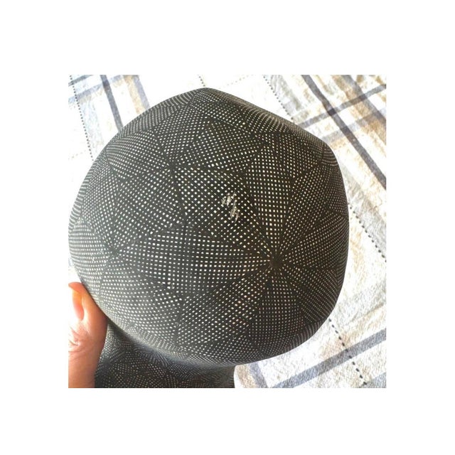 Vintage Native American Hand Coiled Hand Painted Acoma Pueblo Pottery Jay Vallo For Sale - Image 9 of 9