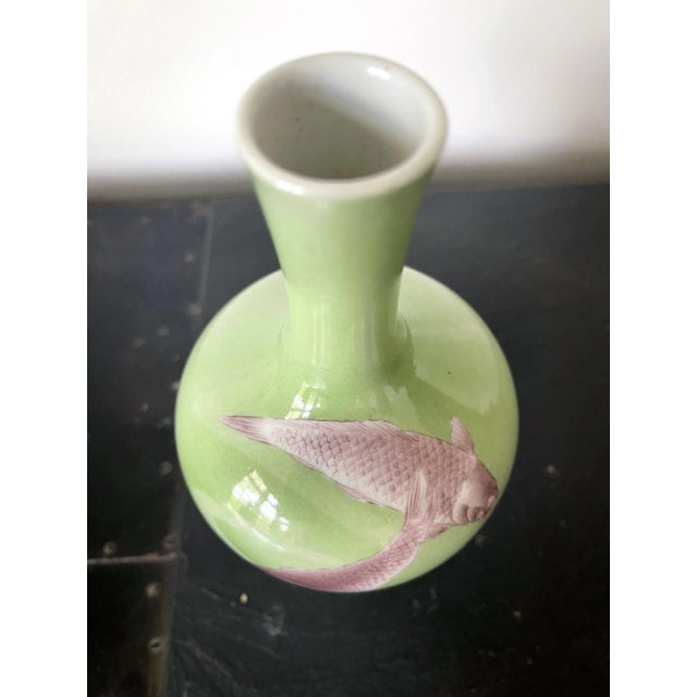 Antique Japanese Ceramic Vase Makuzu Kozan Meiji Period For Sale - Image 10 of 13