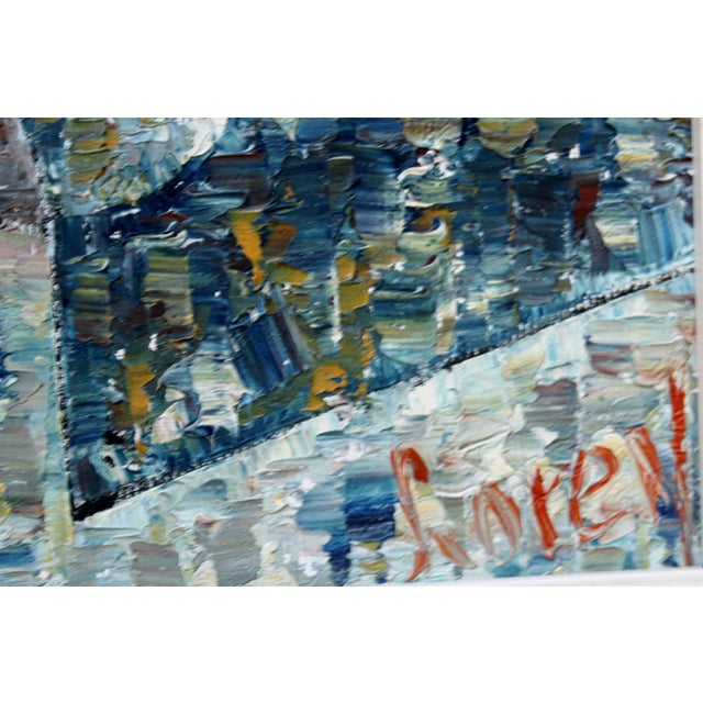 Abstract Loren Mid-Century Still Life Painting For Sale - Image 3 of 7