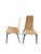 Stitched Leather and Rattan Chairs from Jacques Adnet, 1950s, Set of 2 For Sale - Image 6 of 10