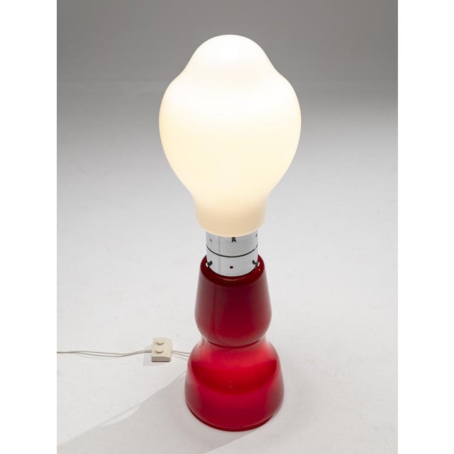 Floor Lamp in the style of Mazzega, Italy, 1990s For Sale - Image 4 of 7