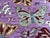 Purple Qashqai Butterfly Design Runner, Lilac Purple, 2'9" X 9'7" For Sale - Image 8 of 12
