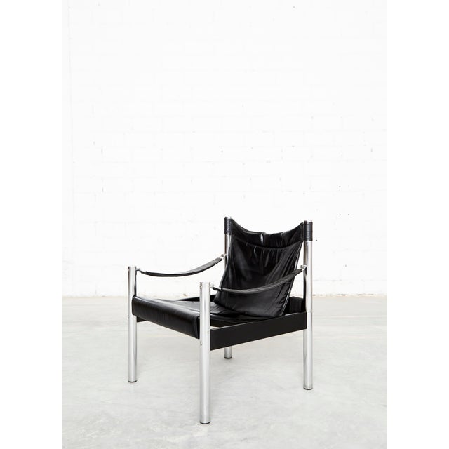 Swedish designer Börje Johanson completely reinterpreted the safari chair concept in the 1970s by replacing the...