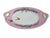 This is a beautiful antique Limoges porcelain cake plate by Charles Field Haviland, featuring a feminine blush pink...
