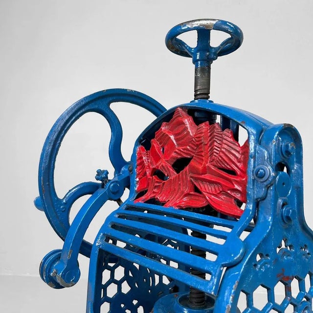 Vintage Kakigōri Gold Dog Ice Shaver, Japan, 1950s For Sale - Image 7 of 17