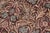 Shabby Chic Floral 1990's Pak-Persian Brown/Gray Wool Round Rug - 8'0'' X 8'4'' For Sale - Image 3 of 9