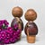 Mid-Century Modern Vintage Sosaku Miyashita Hajime Kokeshi, 1970s, Set of 2 For Sale - Image 3 of 8
