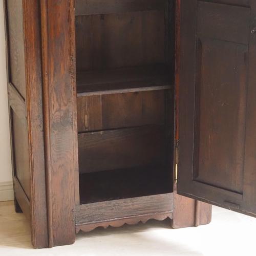 Gründerzeit Rustic Dining Cabinet in Oak, Late 19th Century For Sale - Image 5 of 13