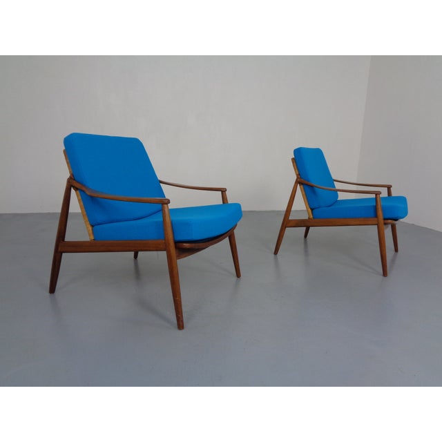 1960s Teak Sofa and Lounge Chairs by Hartmut Lohmeyer for Wilkhahn, 1960s, Set of 3 For Sale - Image 5 of 18